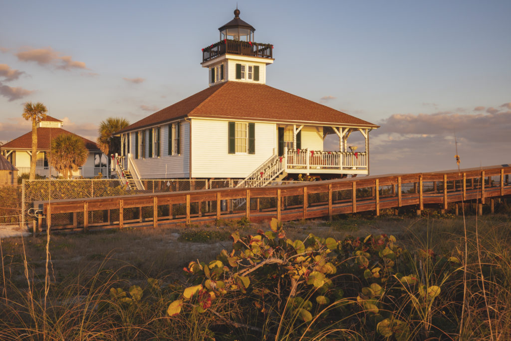 Port Boca Grande Lighthouse. Boca Grande, Florida, USA.